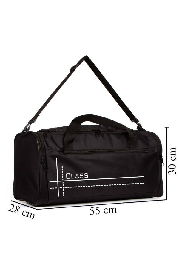 Large Capacity Travel Gym Fitness Sports Bag with Long Strap Cabin Size - 5