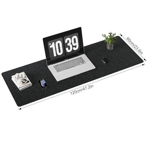 Large Felt Desk Mat, 47.2