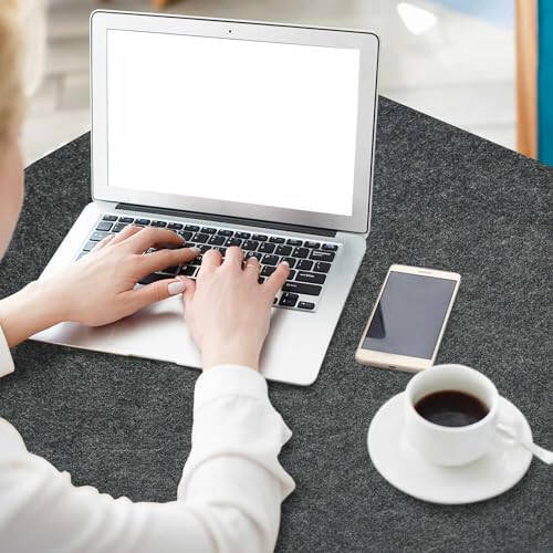 Large Felt Desk Mat, 47.2