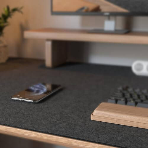 Large Felt Desk Mat, 47.2