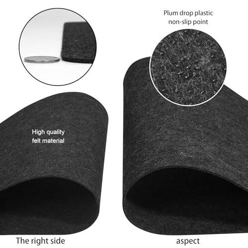 Large Felt Desk Mat, 47.2