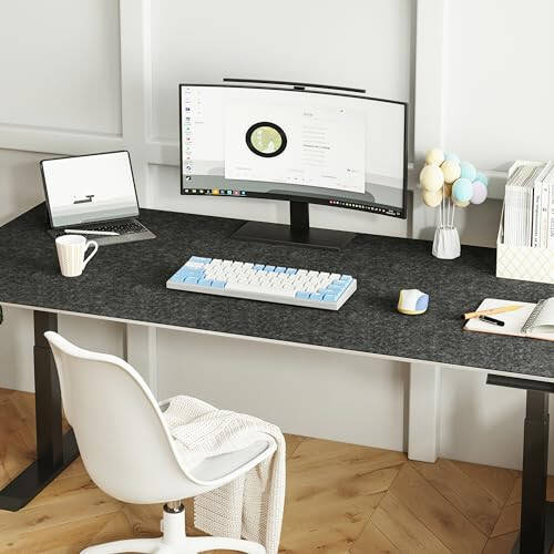 Large Felt Desk Mat, 47.2