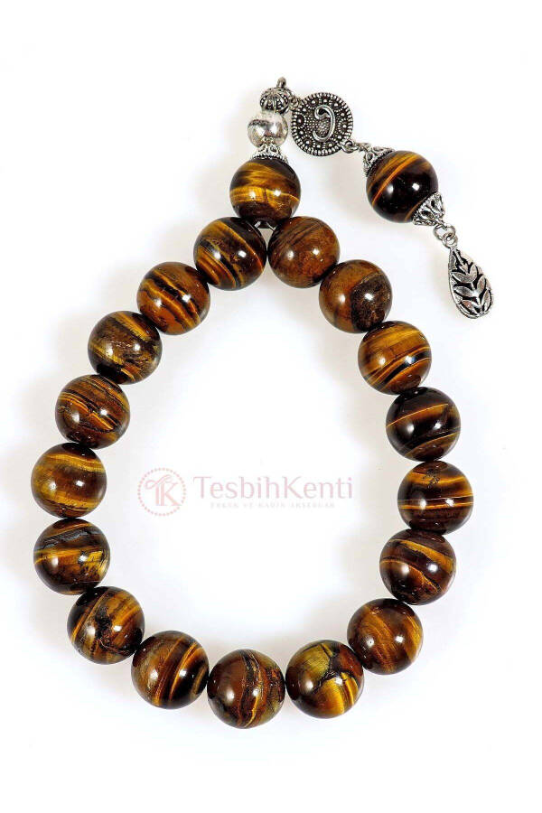 Large Grain Tiger Eye Tasbih - 1