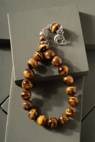 Large Grain Tiger Eye Tasbih - 1