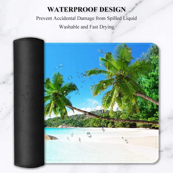 Large mouse pad, full desk XXL extended gaming mouse pad 35