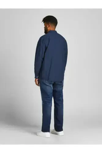 Large size classic Oxford shirt - 4