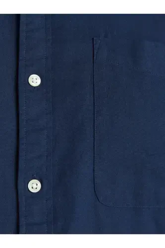 Large size classic Oxford shirt - 7