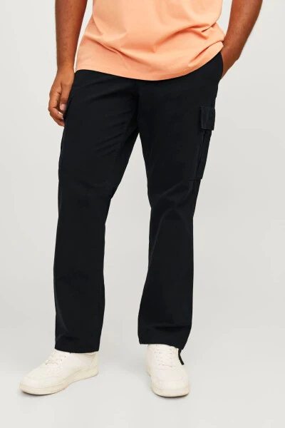 Large size, side pocket cargo pants. - JACK & JONES (1)