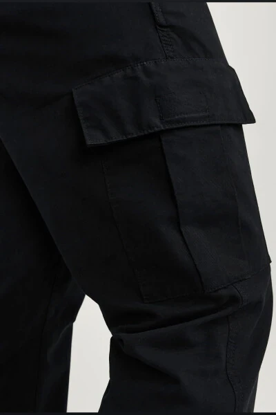 Large size, side pocket cargo pants. - 8