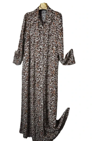 Large Size Viscose Cup Collar Dress - ELMA ABONE (1)