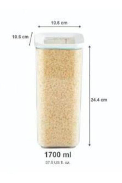 Large Storage Container 1700 ml 6 Pieces - VİP AHMET (1)