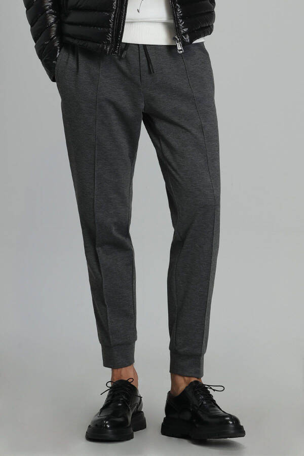 Larvı Jogger Pants Slim Fit Dark Grey - 7