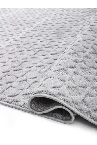 Las Vegas Modern Carpet Kitchen Runner Rug Soft Dustproof Light Gray Carpet Lvs 02-LT.GREY - 3