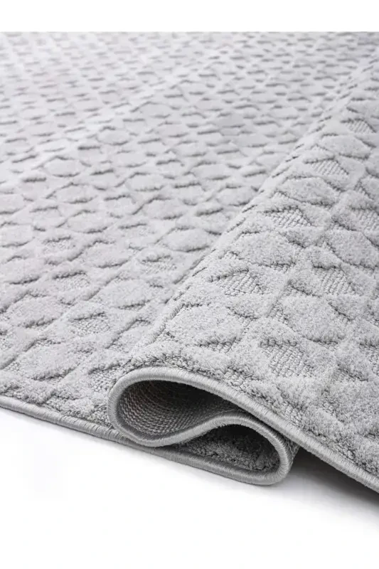 Las Vegas Modern Carpet Kitchen Runner Rug Soft Dustproof Light Gray Carpet Lvs 02-LT.GREY - 3