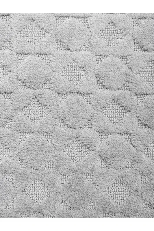 Las Vegas Modern Carpet Kitchen Runner Rug Soft Dustproof Light Gray Carpet Lvs 02-LT.GREY - 4