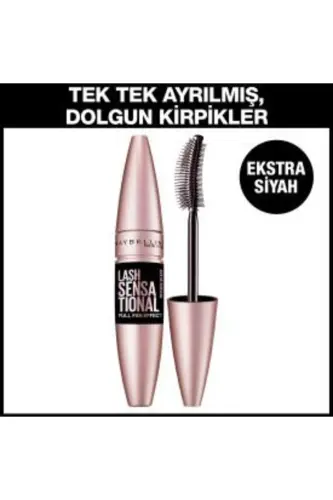Lash Sensational Fan Effect Intense Black Mascara - Ekstra Qora - 1