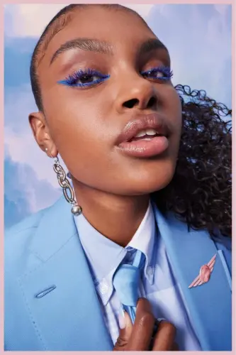 Lash Sensational Sky High Blue Mist Maskara-Mavi - 3