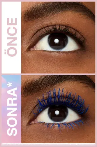 Lash Sensational Sky High Blue Mist Maskara - Mavi - 2