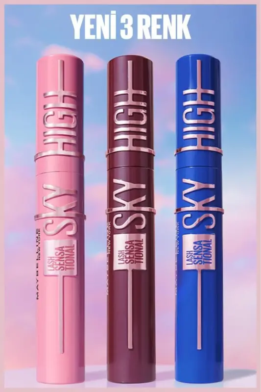 Lash Sensational Sky High Burgundy Haze Mascara - haze - 3