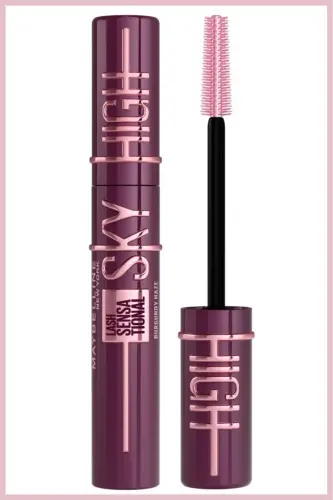 Lash Sensational Sky High Burgundy Haze Mascara - haze - 4