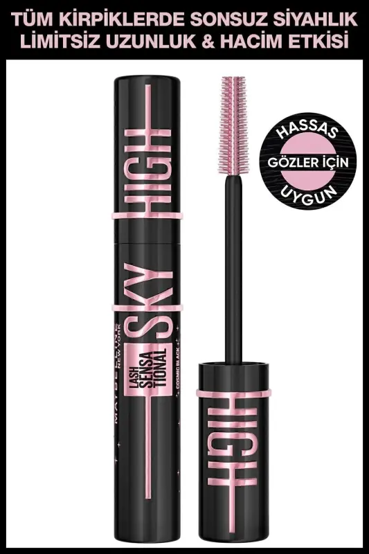 Lash Sensational Sky High Cosmic Black Maskara - Cosmic Black - 1