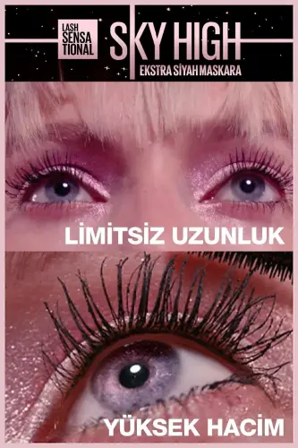 Lash Sensational Sky High Cosmic Black Maskara - Cosmic Black - 2