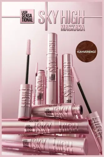 Lash Sensational Sky High jigarrang kirpik tuşi - MAYBELLINE NEW YORK (1)