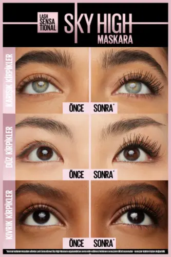 Lash Sensational Sky High Maskara - Siyah - 9