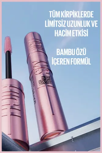 Lash Sensational Sky High Maskara - Kirpiklerde Limitsiz Uzunluk ve Hacim Etkisi - Siyah - 4