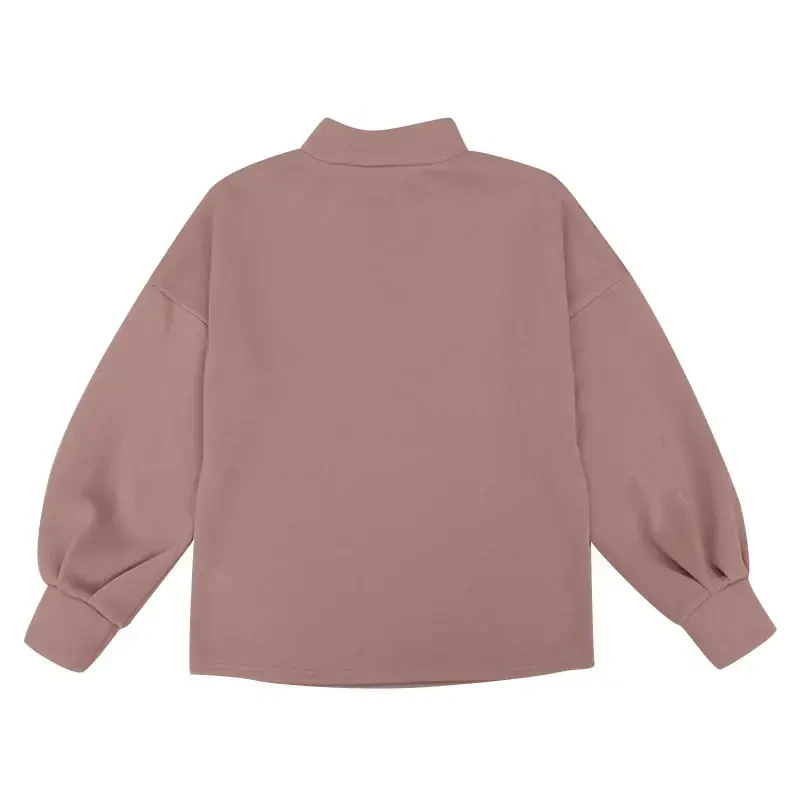 Lastesso 2 dona uchun uy kiyimlari to'plami. Fener yengli krujka bo'yinli ko'ylagi va pijama shimi bilan. Bir xil rangdagi liboslar. - 8