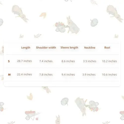 LAT LEE AND TOWN Yangi tug'ilgan chaqaloq uchun paxtadan tikilgan uxlash liboslari to'plami, uzun yengli tunika, shlyapa va uxlash xalati, unisex (quyon, M) - 5