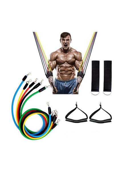 Latex Resistance Band Multi-Purpose Workout Band - FUTBOLOS (1)
