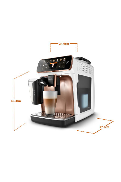 LatteGo Fully Automatic Espresso Machine, 12 Drinks at the Touch of a Button, EP5443/70 - 18