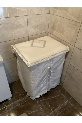 Laundry Machine Cover-Cream - 1