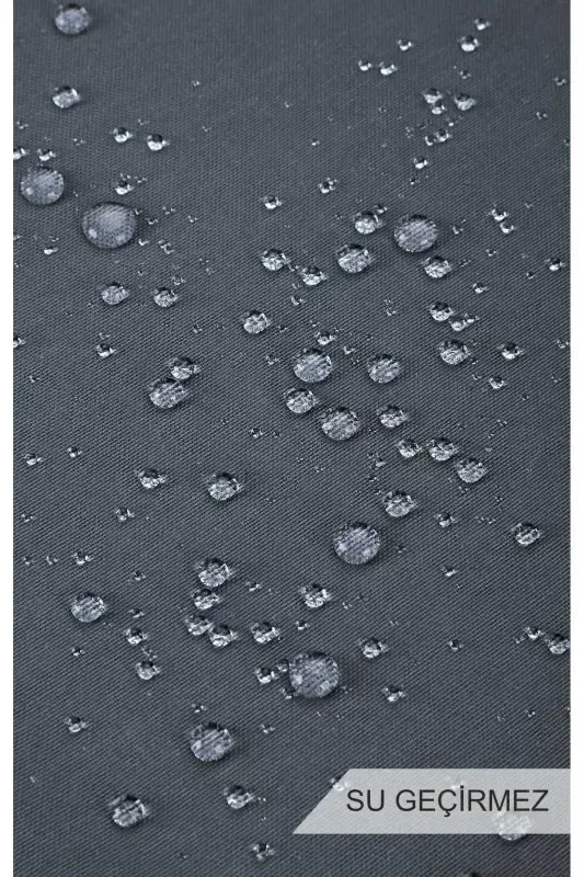 Laundry Machine Cover Embroidered Liquid Proof Fabric Navy Blue-NAVY BLUE - 2