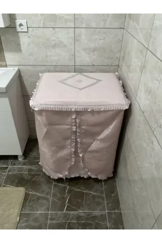 Laundry Machine Cover-Powder - ÇALIŞKAN ÇEYIZ EVI (1)