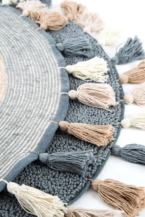 Лаура 100% хлопковый коврик для ванной бежевый 100x100 - 4