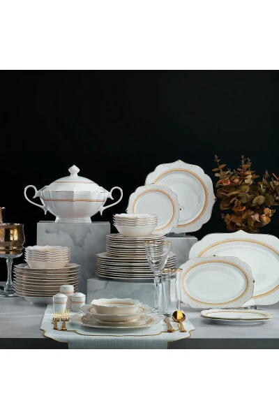 Laura Ovqat To'plami 60 Donasi - Oltin - 2 - SCHAFER