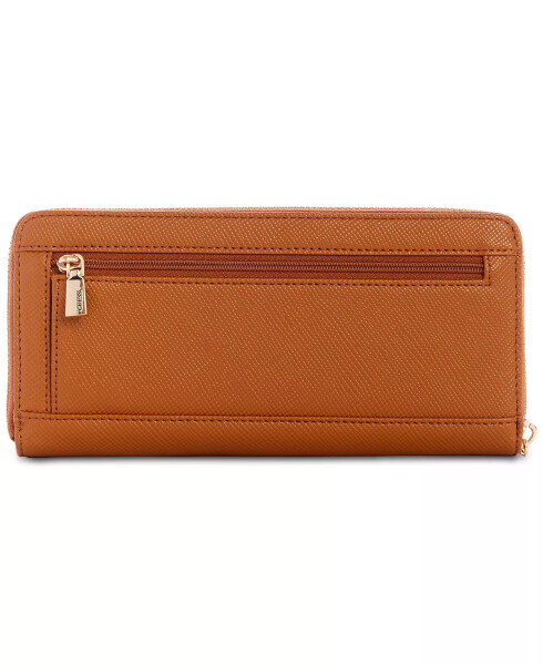 Laurel Large Zip Around Wallet Light Cognac - 2