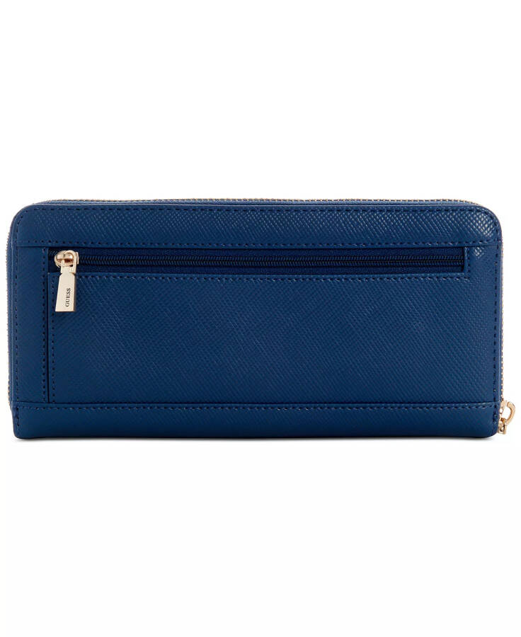 Laurel Large Zip Around Wallet Navy - 2