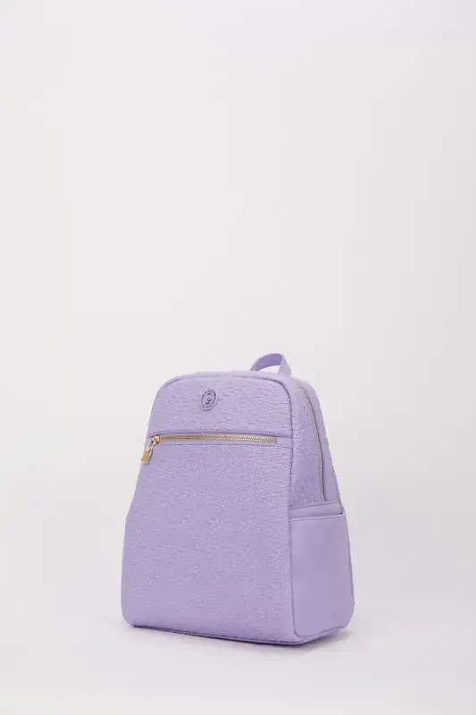 Lavender Women's Backpack 05PO24Y1780-Lavender - 3