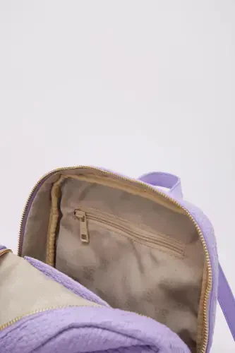 Lavender Women's Backpack 05PO24Y1780-Lavender - 5