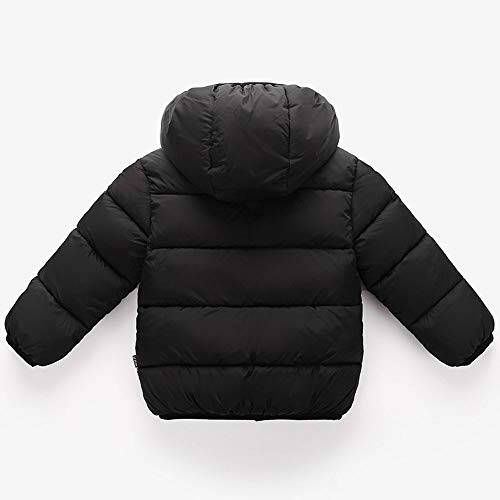 LAVIQK Baby Boys Girls Toddlers Winter Coats Puffer Jacket Hooded Down Snow Jacket Coat Outerwear - 2