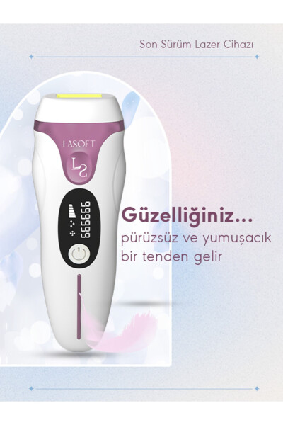 Lazer Epilasyon Cihazı Evde Acısız Ipl Lazer Epilatör Yüz Tüm Vücut Ve Genital Bölge Lazer Aleti - 14