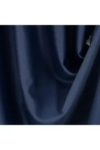 Лазурная светонепроницаемая штора для затемнения с возможностью выбора ширины и высоты, солнцезащитная портьера, 100% защита от света - ЛАЗУРНЫЙ - 3