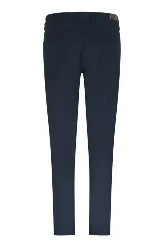 Лазурный Regular Fit 5 Pocket Хлопковые Брюки-Канвас - Лазурный - 2