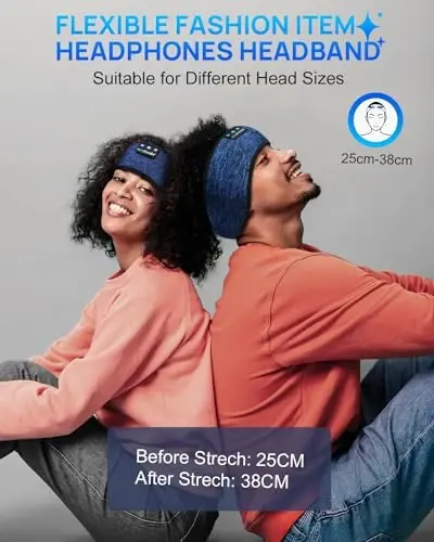 LC-dolida Uyqu Eshitish vositasi Bluetooth 5.4, Sport Eshitish vositasi Simsiz Karnay Mikrofon USB C Ayollar uchun Uyqu Sovg'asi Mashq Yugurish Yoga Uyqusizlik Sayohat Meditatsiya - 5