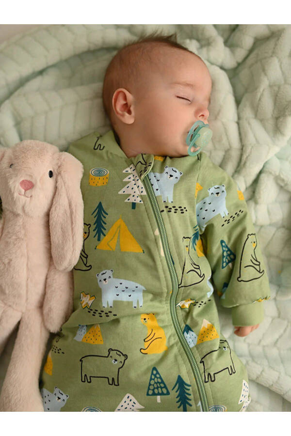 LCW Baby 1.6 Tog Tolali Erkak Chaqaloq Uyqu Kostyumi - 11