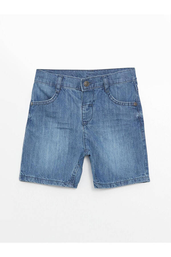 LCW baby Basic Boys Baby Jean Shorts - 1