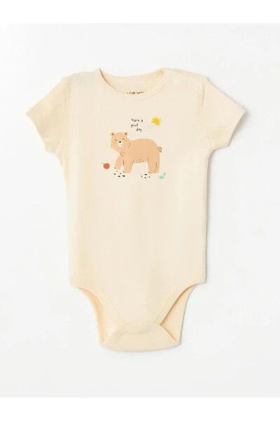 LCW baby Бежевый С принтом Велосипедный воротник С принтом мужской - 2